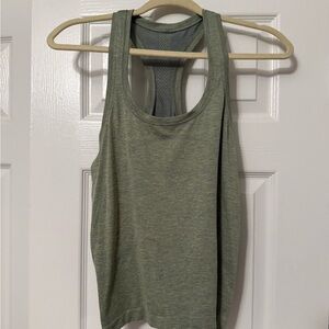 Lululemon Athletica Olive Racerback Tank Top